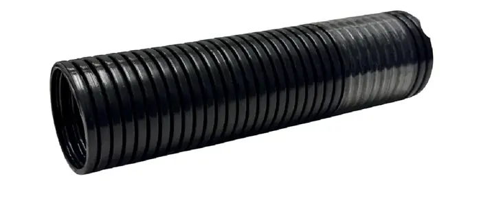 PA-6 heavy weight flexible conduit pipe, FR grade, corrugated black conduit