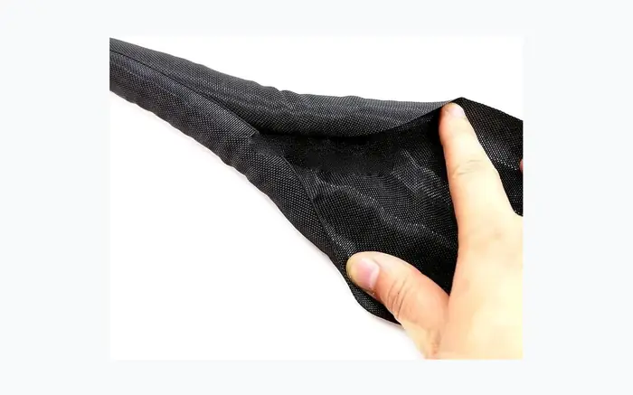 Synflex self-closing wrap for cable bundle protection